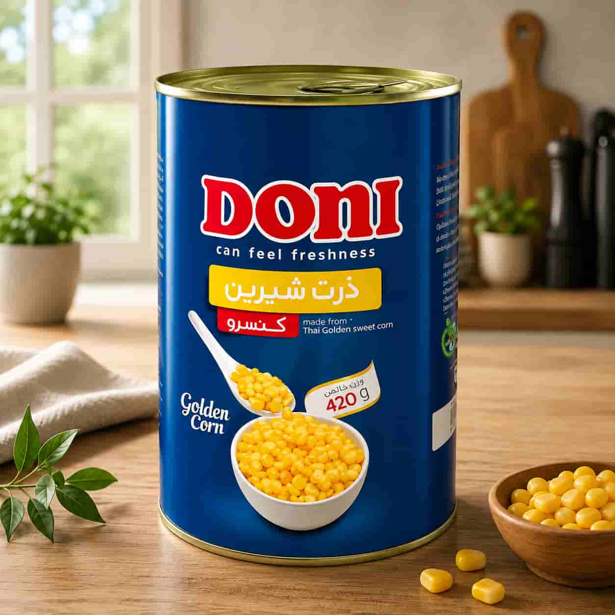 کنسرو ذرت دونی انتخابی مناسب برای آشپزی خلاقانه